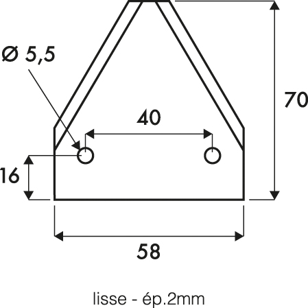 Section lisse